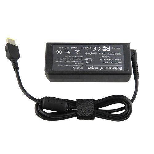 Chargeur 20V 3,25 a 65W pour ordinateur portable,adaptateur secteur Compatible avec Lenovo IdeaPad Yoga 13 Series - Type EU