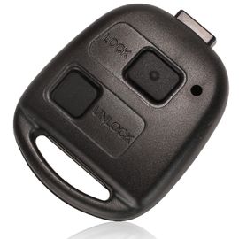 Jingyuqin-Coque De Clé De Voiture Intelligente À Distance,Étui À 2 Ou 3 Boutons,Couvercle Fob,Lexus Jas300,Es300,Ls400,Gx460,Toyota Cortrustcamry,Rav4 - Type 2 Buttons Full Case-For Toyota