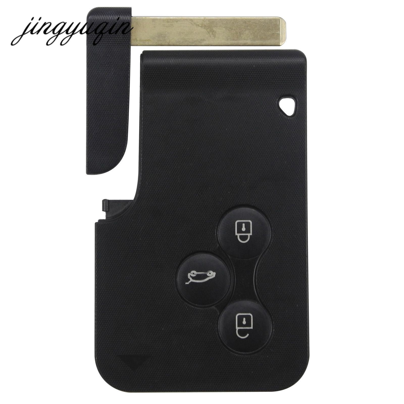 Jingyuqin-Carte-Cl Intelligente  3 Boutons Pour Renault Cl... - 2