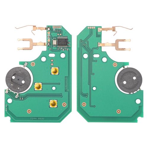 Jingyuqin Carte Intelligente À Distance 5 Pièces,3 Boutons,433mhz Id46 Pcf7947,Petite Lame,Carte À Distance Pour Renault Megane Scenic Grand - Type Circuit Board