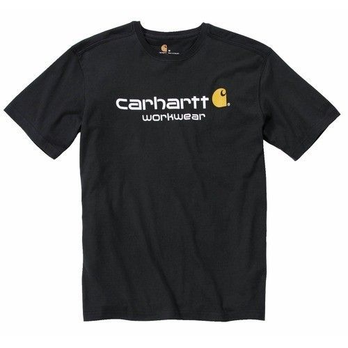 Tee-shirt manches courtes-Sleeve Logo-noir-M CARHARTT
