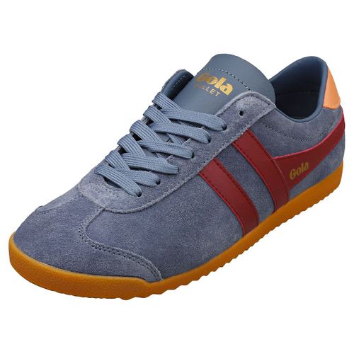 Gola Bullet Femme Baskets Bleu Rouge