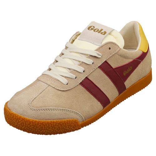 Gola Elan Femme Baskets Crème Rouge