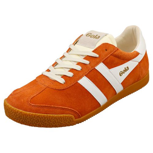 Gola Elan Homme Baskets Orange Blanc