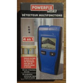 Détecteur mural multifonctions scanner Powerfix Profi + 4 en 1 Fil électrique Métal Bois Espace creux
