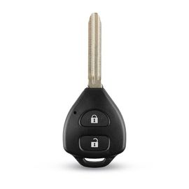 Keyyou Coque De Clé Pour Toyota Corolla Camry Reiz Rav4 Couronne Avalon Venza Matrice Vierge 2/3/4 Boutons Télécommande De Voiture Étui De Clé De Voiture Toy43 Lame - Type Model 1