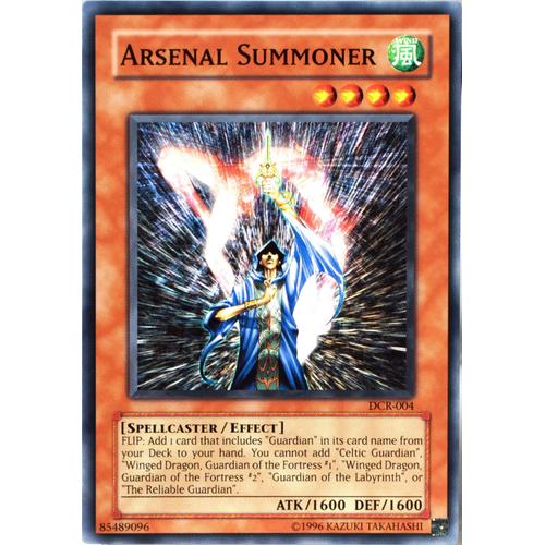 Carte Yu-Gi-Oh Dcr-004 Arsenal Summoner (Invocateur De L'arsenal) - Commune Neuf