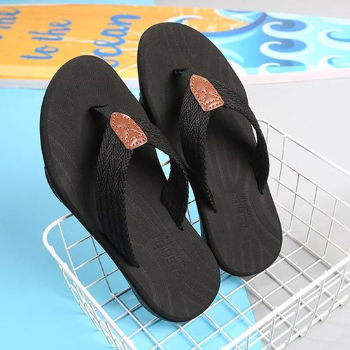 Tongs D'été Respirantes Pour Hommes,Chaussures Antidérapantes À Semelles En Caoutchouc,Pantoufles À La Mode,Chaussures D'extérieur Décontractées,Grande Taille 47