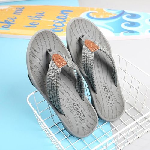 Tongs D'été Respirantes Pour Hommes,Chaussures Antidérapantes À Semelles En Caoutchouc,Pantoufles À La Mode,Chaussures D'extérieur Décontractées,Grande Taille 47