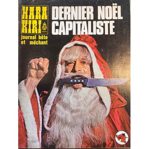 Hara Kiri-Journal Bête Et Méchant-Numéro 135-Dec 72- Dernier Noël Capitaliste