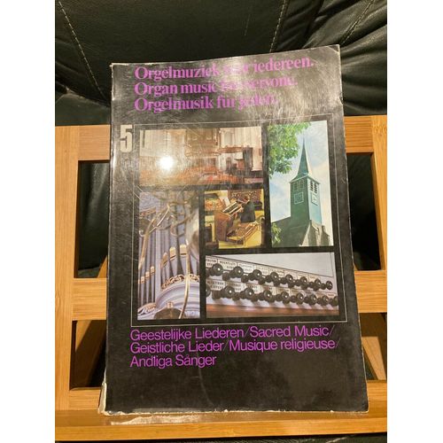 Musique D'orgue Pour Tous Recueil Partition Vol. 5 Musique Religieuse
