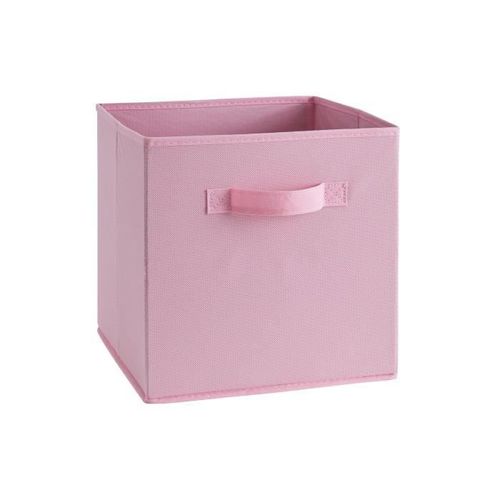 Compo Tiroir De Rangement - Tissu - 27 X 27 X 28 Cm - Vieux Rose