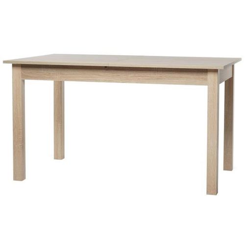 Coburg Table A Manger Extensible De 6 A 10 Personnes Classique Décor Chene - L 137-177 X L 80 Cm