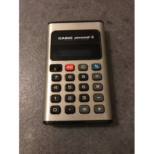 Calculatrice Casio Personal-8