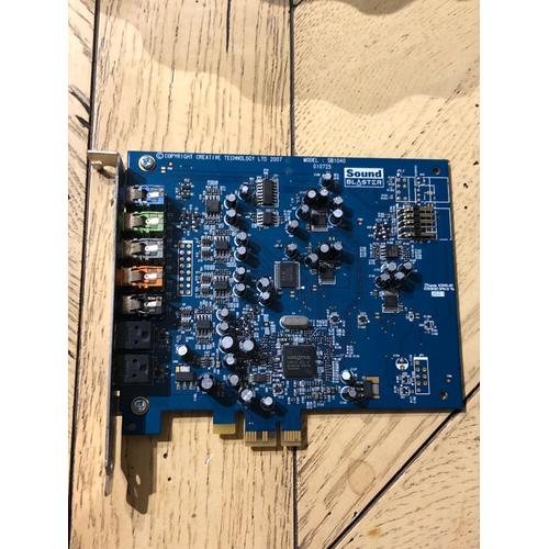 Carte Son PCI-E - Sound Blaster SB1040