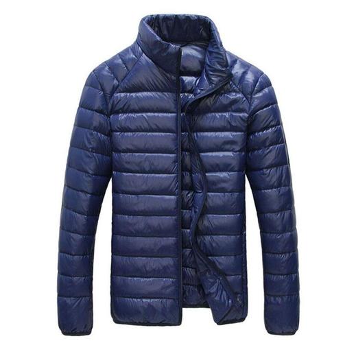 Veste en duvet de canard pour homme, manteau coupe-vent, Ultra léger, à  capuche, Portable, vêtements