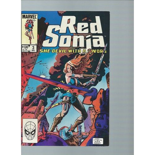 [ Comic Book V.O. ] Red Sonja, She Devil With A Sword Vol. 3 # 3 ( December 1983 ) : " Siege ! "
