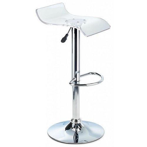Tabouret De Barre Acrylique Tina Réglable - Clear