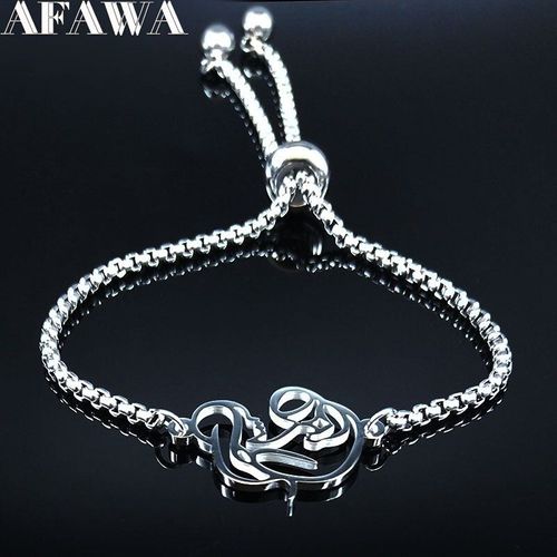 Bracelets Maman Et Bébé En Acier Inoxydable Pour Femmes, Couleur Argent, Bijoux À La Mode, 2021, B18592