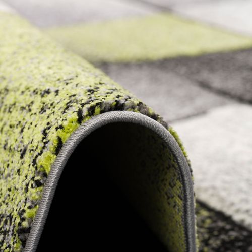 Pergamon Brilliant - Tapis De Designer Ronde - Motif Fantasy Vert 160x230 Cm