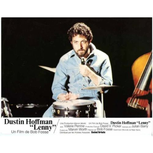 Dustin Hoffman, Lenny : Photo D'exploitation Cinématographique - Format 20x30 Cm - De Bob Fosse Avec Dustin Hoffman, Valerie Perrine, Jan Miner, Stanley Beck - 1974