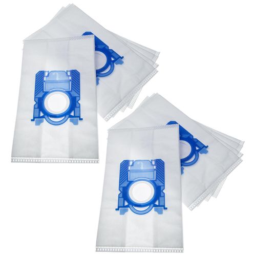 vhbw 10x Sacs compatible avec Philips Impact /Plus, Excel Wild Lime aspirateur - microfibres non tissées, 28,8cm x 17,1cm, blanc
