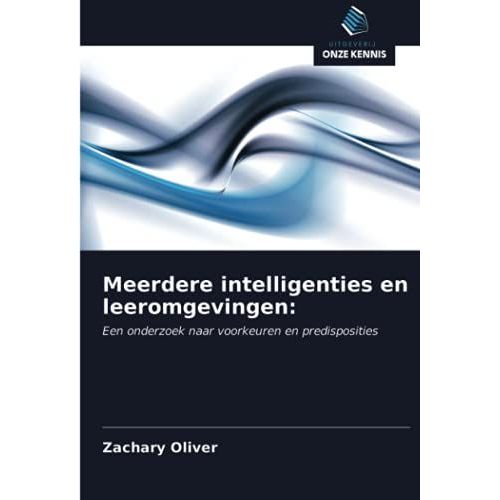 Meerdere Intelligenties En Leeromgevingen: