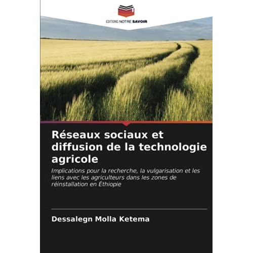 Réseaux Sociaux Et Diffusion De La Technologie Agricole