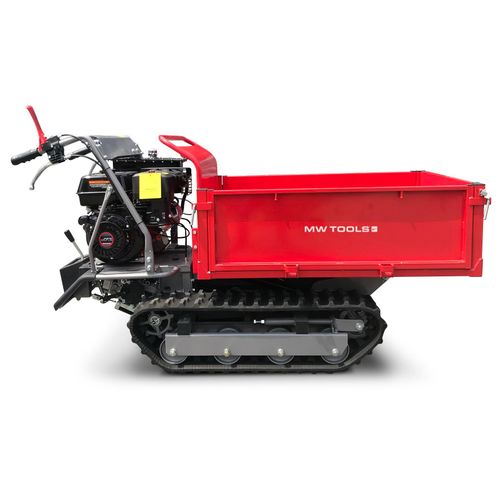Minidumper à chenilles benne plateau basculante à ridelles 500KG 9CH 8 vitesses Torros MRP500H6