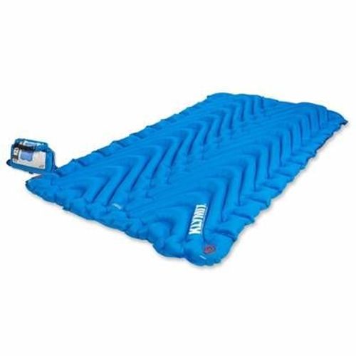 Klymit Double V Matelas Double Autogonflant Indéformable En V Breveté - Bleu