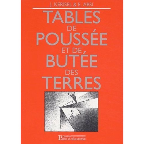 Tables De Poussée Et De Butée Des Terres