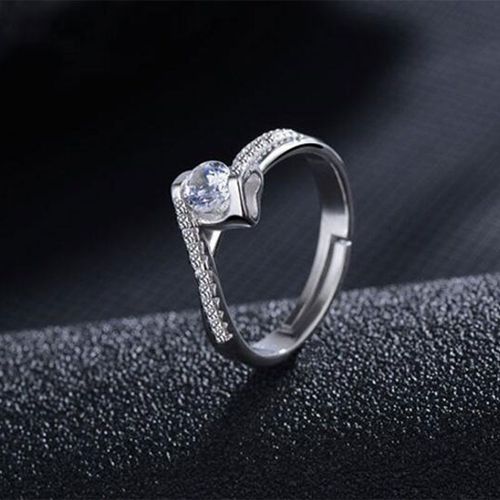 Bagues De Fiançailles En Argent Sterling 925 Pour Femmes, Promesse De Fiançailles, Aaa, Pierre De Zircon Infinie, Bijoux S-R202