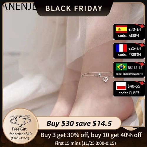Anenjery Lune Étoile Imitationn Perle Bracelet À Breloques 925 Argent Sterling Dégradé Pierre De Lune Zircon Bracelet Pour Les Femmes S-B304