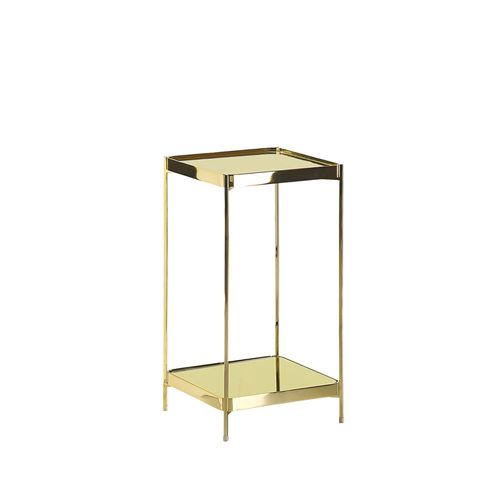 Table D'appoint Alsea Effet Miroir Doré
