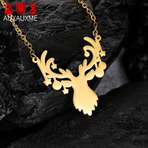 Collier De Dessin Personnalisé En Acier Inoxydable, Image Ras Du Cou, Bijoux De Noël, Cadeau, Livraison Directe