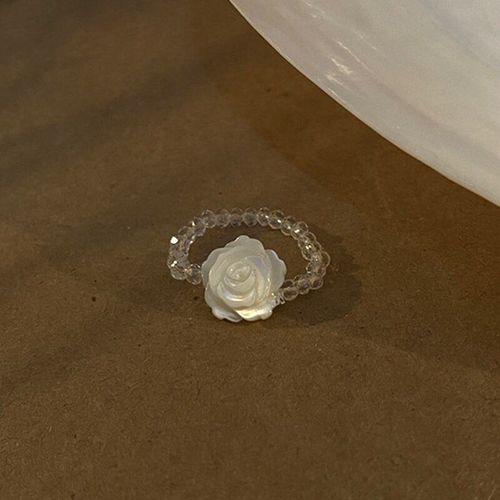 Chaîne Fritilaire En Cristal Véritable Or 14k, Pendentif Fleur Rose, Ensemble De Bijoux, Bague En Cristal Brillant, Cadeau Pour Femmes