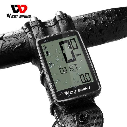 Compteur De Vitesse Sans Fil Pour Vélo, 5 Langues, 21 Fonctions, Accessoires Pour Bicyclette, Chronomètre, Écran Lcd