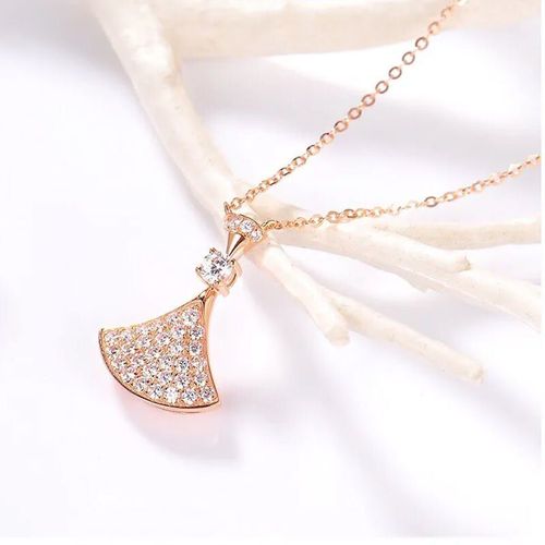 Jupe Festonnée De Strass Brillants Pour Femmes, Colliers De Luxe, Pendentifs, Qualité Originale, Bijoux De Fête
