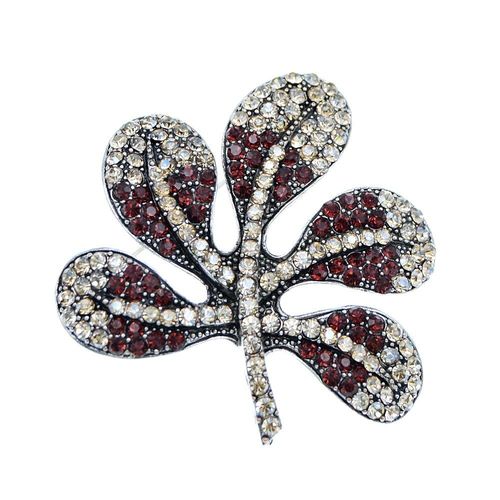Broches En Feuille De Strass Pour Femmes, Vintage, Nouvelle Plante, Bijoux, Accessoires De Manteau, 4 Couleurs Disponibles, Bon Cadeau