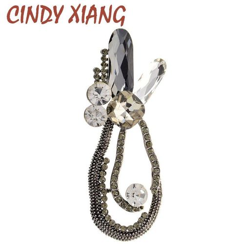 Grandes Broches Ovales En Cristal Pour Femmes, Brillantes, Haute Qualité, Strass, Bijoux, Automne, Hiver, Nouvelle Collection