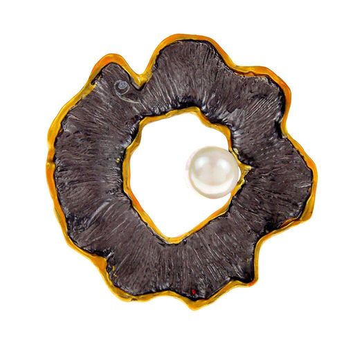 Broches Vintage À Perles Géométriques Pour Femmes, Couleur Noire, Bijoux Rétro, Accessoires Élégants Personnalisés