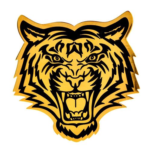 Broche En Forme De Tête De Tigre Pour Homme Et Femme, Bijoux En Acier Inoxydable, En Émail, Mignon, Animal Du Zodiaque, 2022