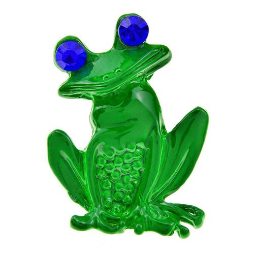 Broche ¿Il De Grenouille Bleu Pour Femme, Bijoux, Manteau, Accessoires De Fête, Haute Qualité