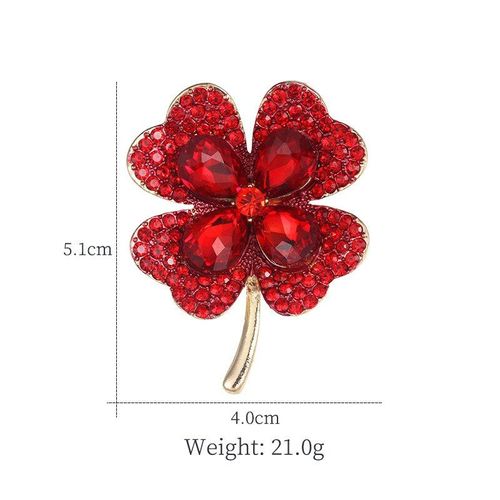 Broche Fleur En Strass Pour Femmes Et Filles, Design Simple, Bijoux En Cristal, À La Mode, Broche De Mariage, Nouvelle Collection