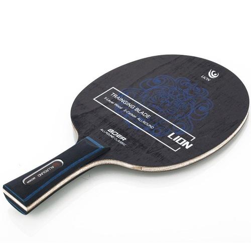 Raquette De Ping-Pong Légère En Fiber De Carbone Et Aryl, Manche Longue, Lame De Tennis De Table À 7 Plis, 1 Pièce