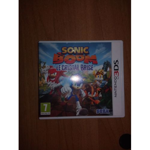 Jeu Sonic Boom Le Cristal Brisé 3ds