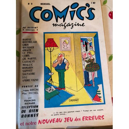 Comic's Magazine N° 9 Par Nmpp 4 Ieme Trimestre 1960