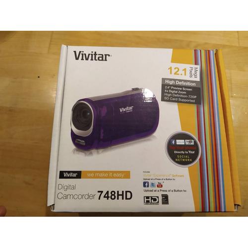Caméscope Vivitar 748HD Violet