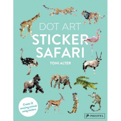 Dot Art Sticker Safari