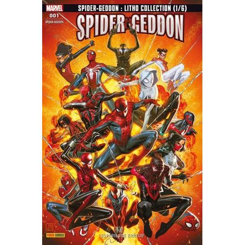[ Marvel Fresh Start ] Spider-Geddon # 001 / 1 ( Juin 2019 ) : " Supérieure Erreur " ## Litho Collection (1/6)